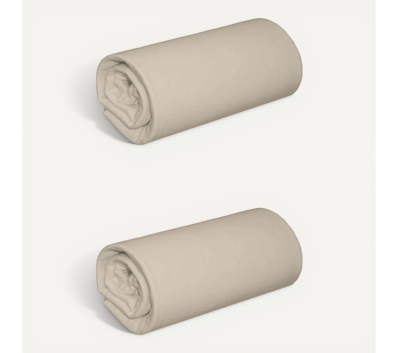 Drap Housse Coton Jersey (lot De 2) 90x200