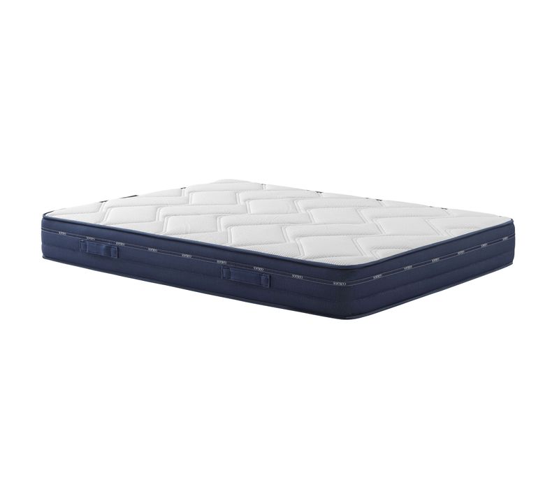 Matelas Ressorts Et Mousse Accueil Mémoire De Forme Rêve 500 Soutien Ferme 160 X 190 25 Cm