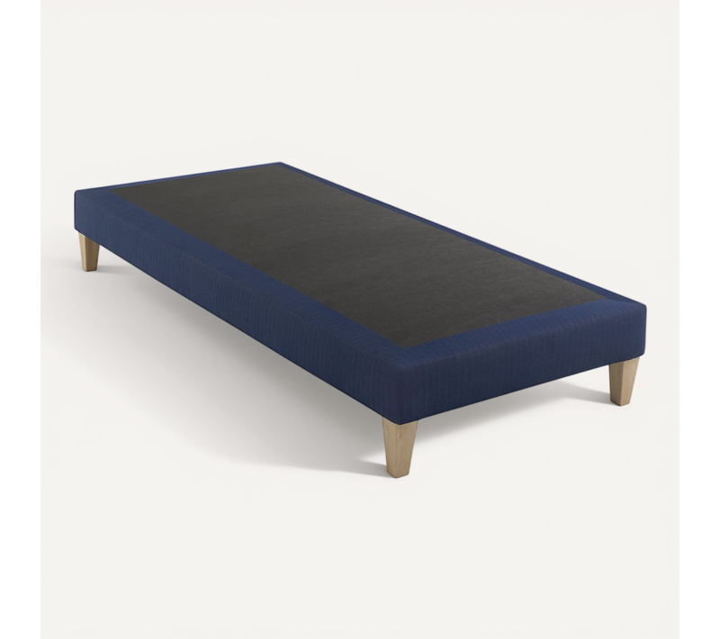 Sommier Déco Tapissier Bleu Marine Rêve 70x200