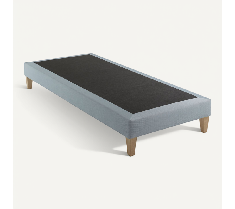 Sommier Déco Tapissier Vert D'eau Songe 90x190