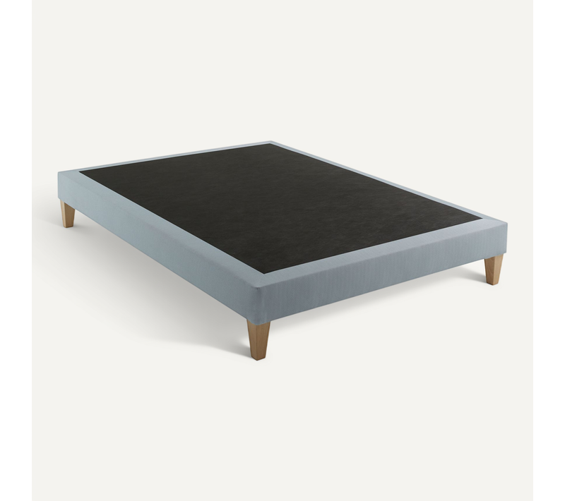 Sommier Déco Tapissier Vert D'eau Songe 160x210