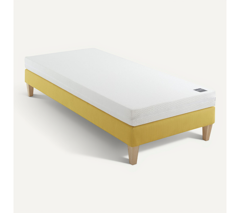 Ensemble Matelas Mousse, Sommier Aurore 100 Soutien Ferme 110 X 200 - Accueil Dynamique