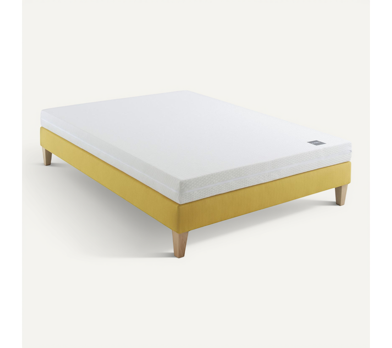 Ensemble Matelas Mousse, Sommier Aurore 100 Soutien Ferme 140 X 190 - Accueil Dynamique