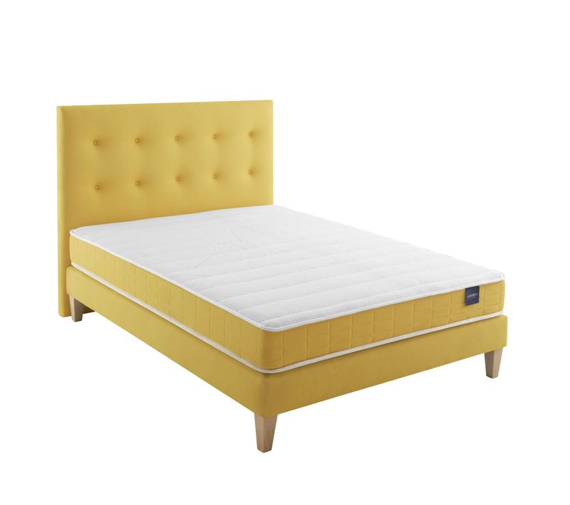 Ensemble Matelas Mousse, Sommier, Aurore 400 Soutien Ferme 160 X 190 - Accueil Confortable