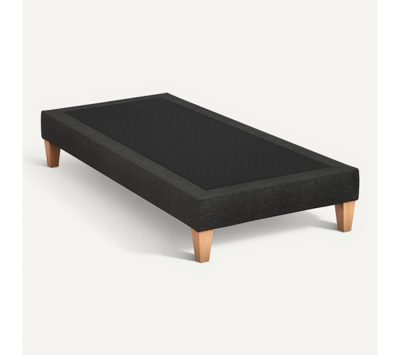 Sommier Déco Tapissier Nuit Noire - 70x200