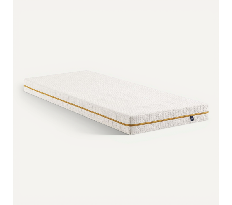 Matelas Mousse 80x200 cm Recyclée Aube 400 Soutien Très Ferme - 1 Personne - Accueil Dynamique
