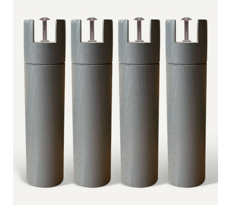 Pied Pour Cadre À Lattes Bois (lot De 4)