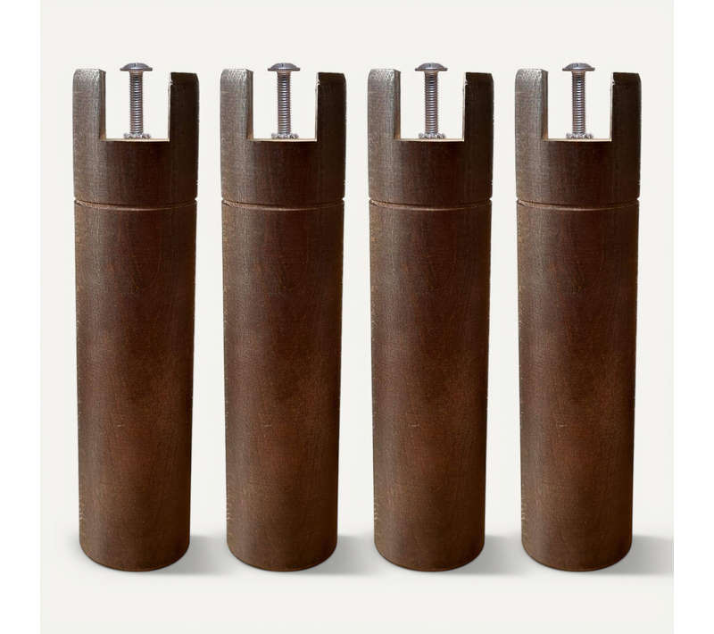 Pied Pour Cadre À Lattes Bois (lot De 4)