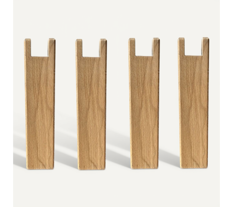 Pied Carré Naturel (lot De 4)