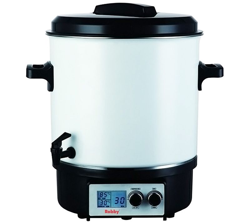 Stérilisateur De Bocaux Électrique Avec Écran LCD Robinet Et Minuteur 27l 1800w - Steri Pro LCD