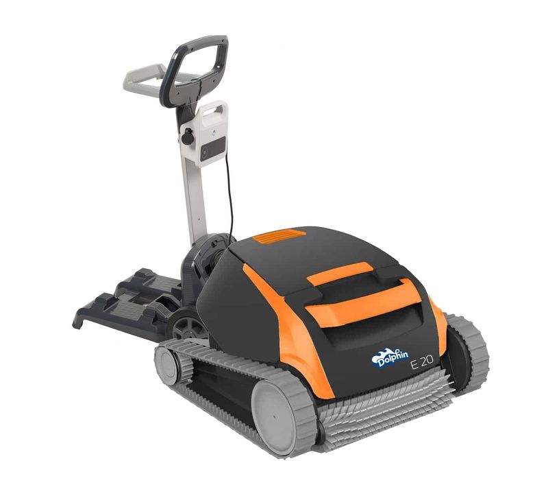 Robot Electrique De Piscine Fond Et Parois Avec Chariot - E20 + Caddy