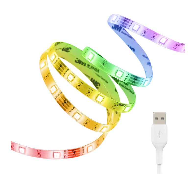 Ruban LED TV (kit Complet) - 2m - Rgb Multicolore