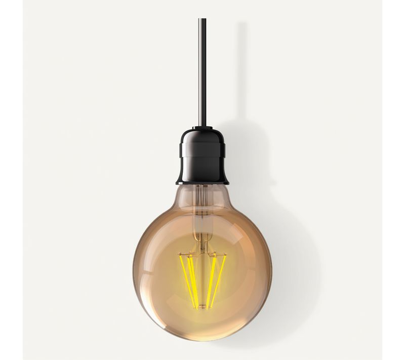 Ampoule LED vintage Globe E27 Ambrée
