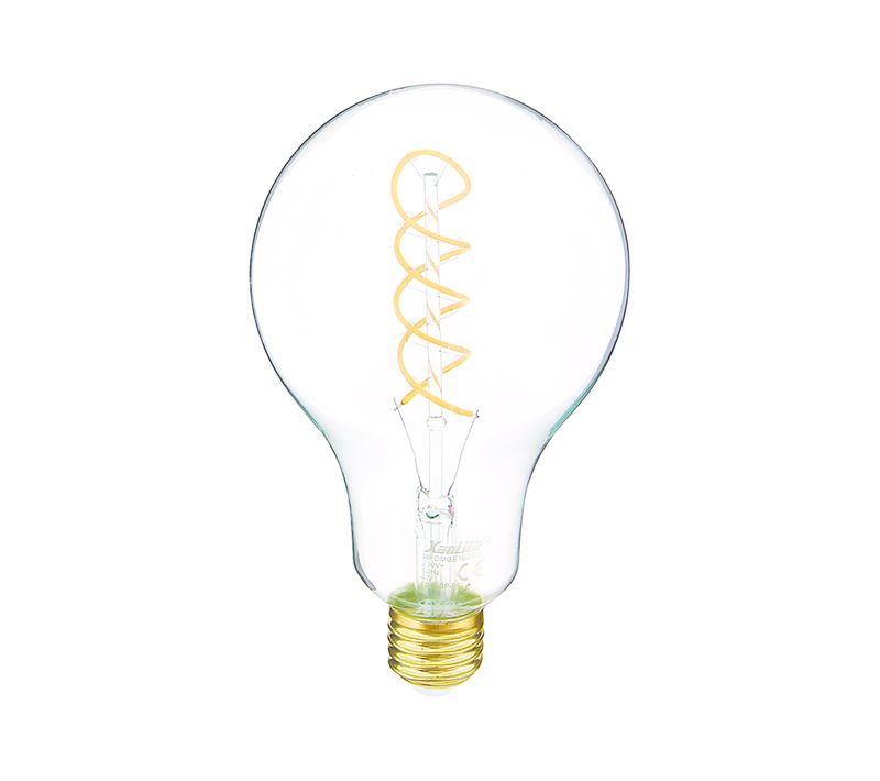 Ampoule déco medium LED 2W équiv 27W 280lm E27 Transparent