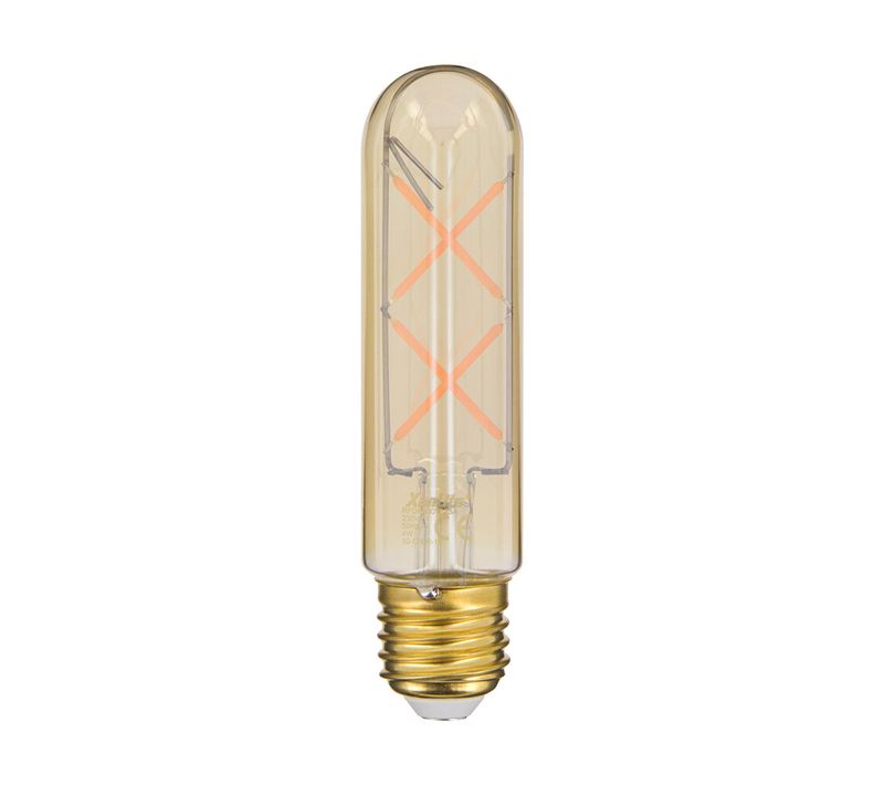 Ampoule déco tube LED 4W équiv 30W 323lm E27 Transparent