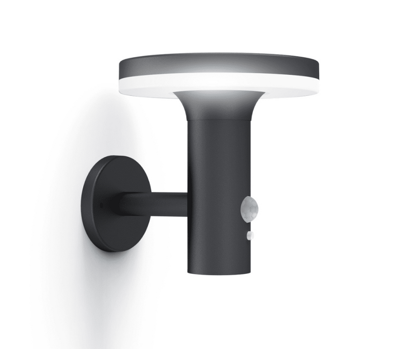 Applique Murale LED Solaire, Détecteur De Mouvement Inclus, 400 Lumens