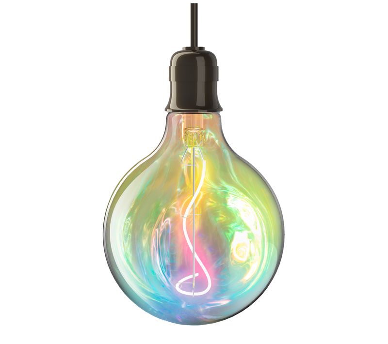 Ampoule LED Licorne E27 Globe  Blanc chaud