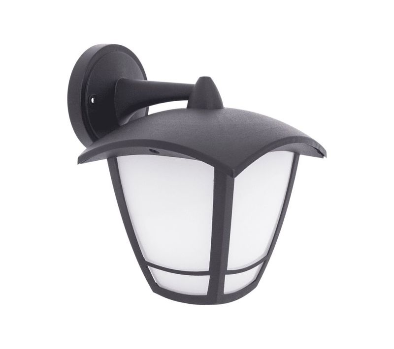 Applique Murale Filaire Noire Rétro Ip44, Culot E27, 40w Max