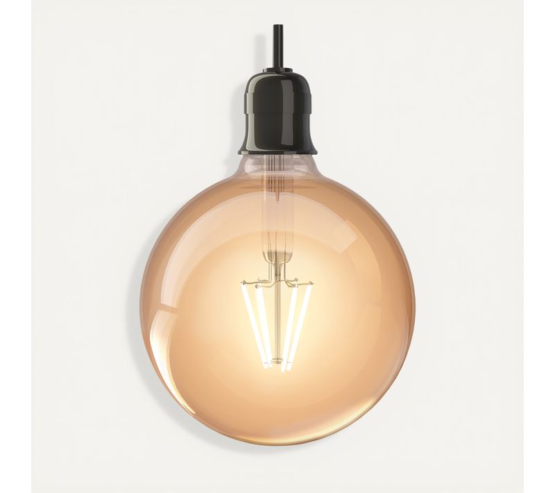 Ampoule LED ambrée G95 E27 AMPOULE DECO Ambrée