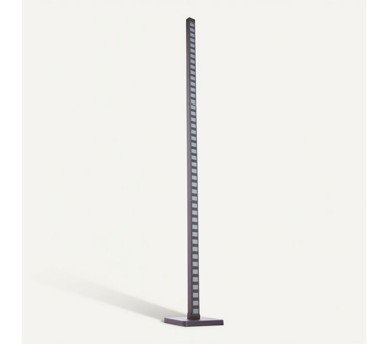 Lampadaire RVB LED H. 122 cm Noir