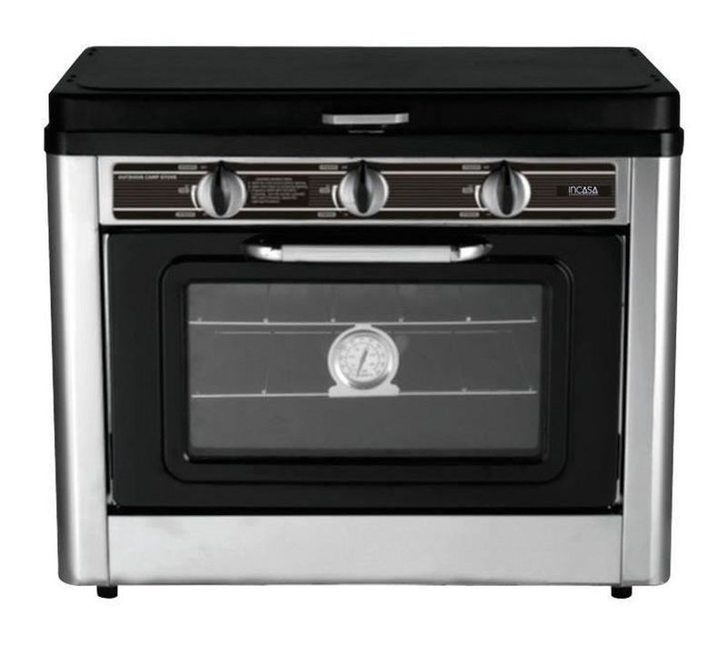 Réchaud Gaz Portable Combiné 25 L + 2 Feux (4 300 W) Pour Camping