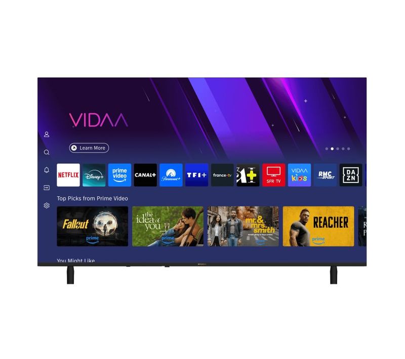 Téléviseur LED Smart 40'' (100 cm) Full HD Netflix Youtube Primevideo