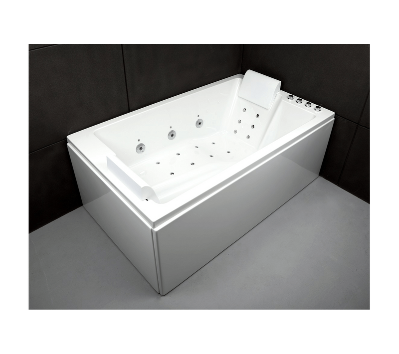Baignoire Balnéo 2 Places Cetana Duo Wave L170xl100xh63cm