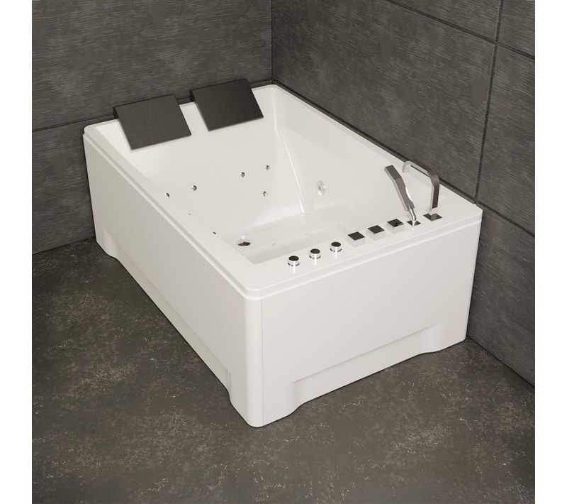 Baignoire Balnéo Tonsay Duo Jets 2 Places L. 180 X L. 120 Cm