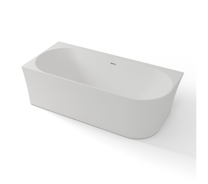 Baignoire Ilot Cosmic 170 Gauche Blanche L170 X L76 X H58 Cm