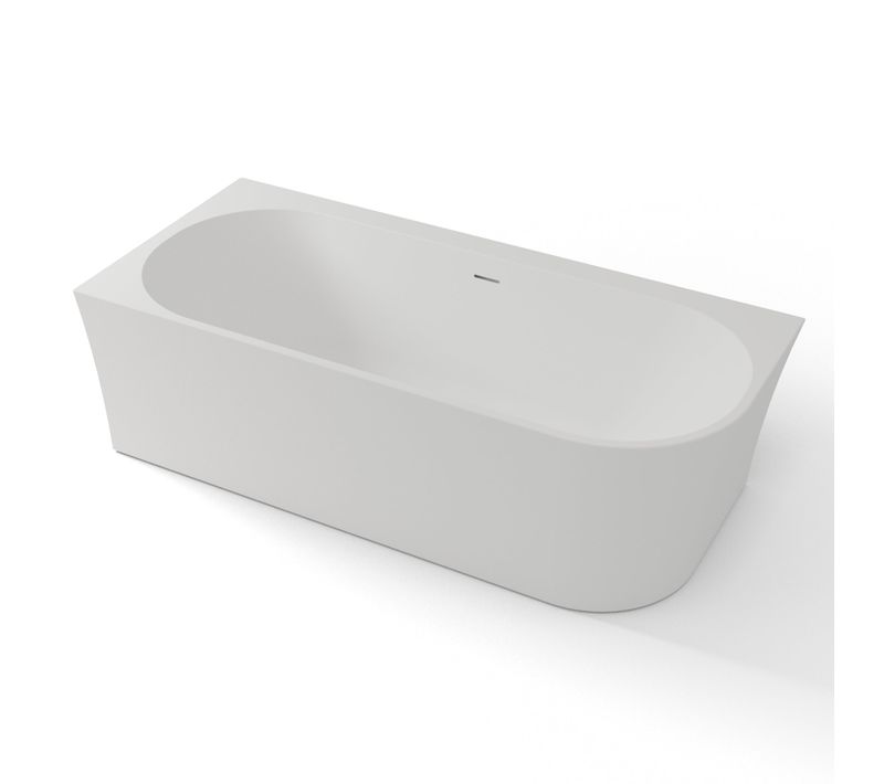 Baignoire Ilot Cosmic 180 Gauche Blanche L180 X L80 X H58 Cm