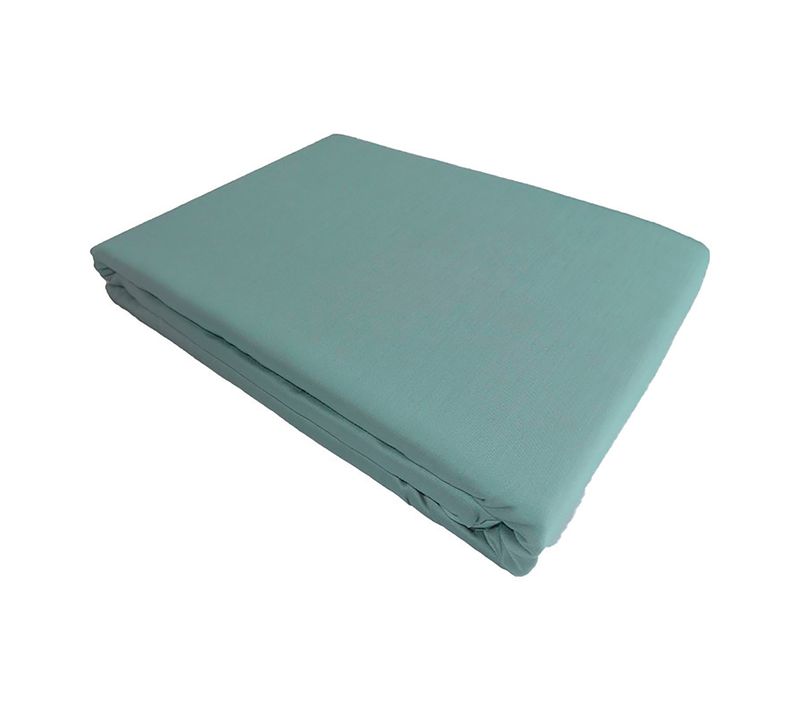 Drap Plat 270x300 Cm Satin De Coton Céladon