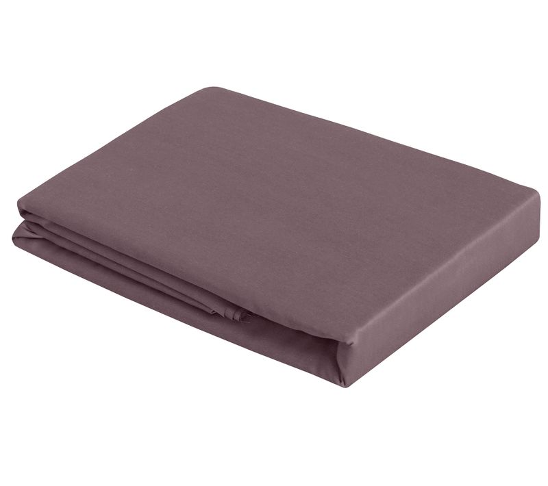 Drap Plat 2 Personnes 270x300 Cm Satin De Coton Sureau