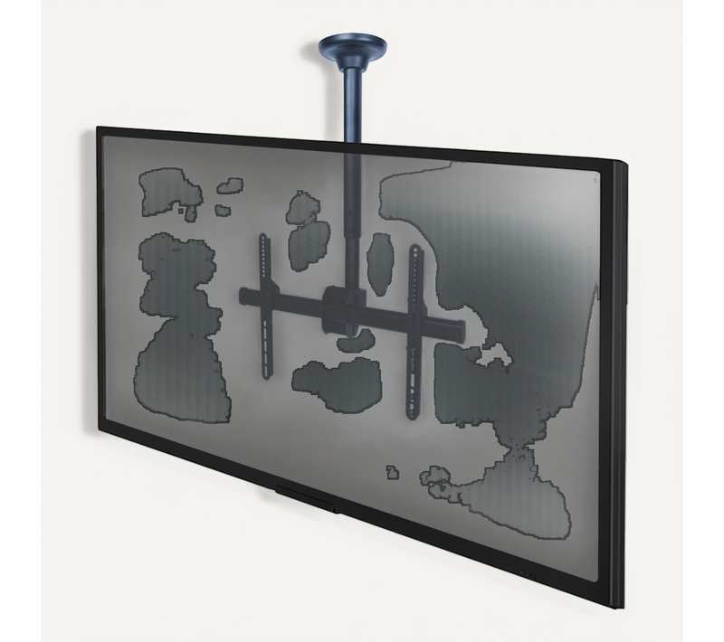 Support TV Plafond écran 37''- 75'' Hauteur 56-91cm