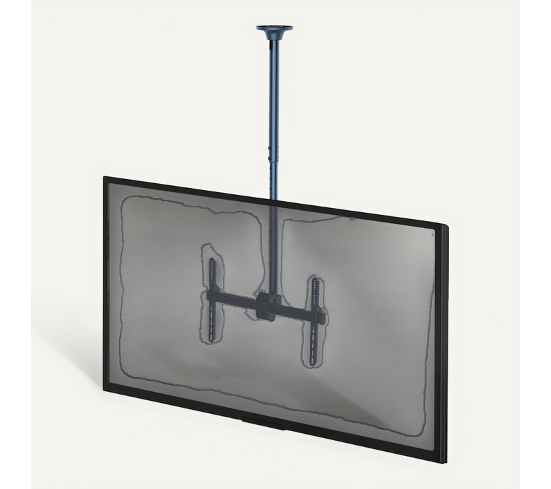 Support TV Plafond écran 37''- 75" Hauteur 106-156cm