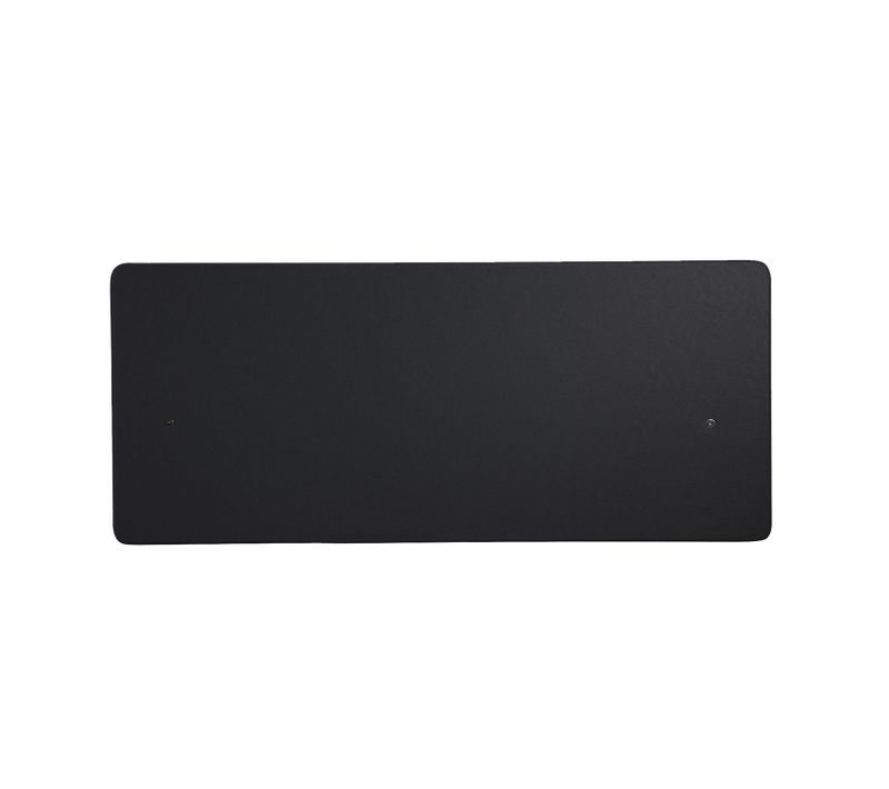 Panneau Acoustique Séparateur De Bureau, 180x60cm, Noir