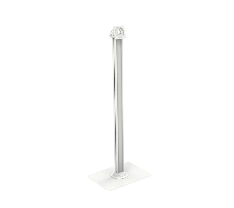Pied De Sol Pour Support Tablette, Blanc
