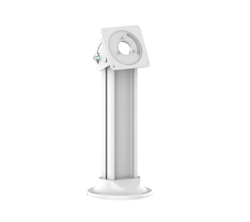 Support De Table Pour Tablette, À Visser, 30 Cm, Blanc