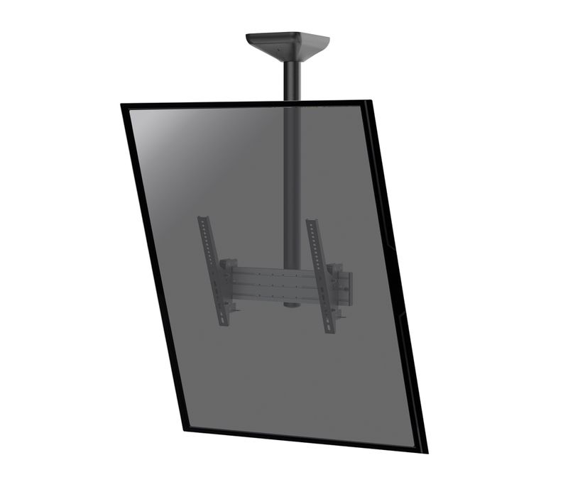 Support Plafond Inclinable Pour 1 écran Portrait 43''-75'' - Hauteur 100cm