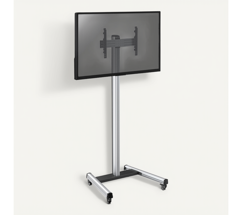 Support Sur Roulettes Pour écran TV 32'' - 75'' - Hauteur 240cm