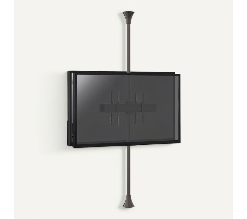 Support Sol-plafond Pour 2 écrans TV Back To Back 32'' - 75''