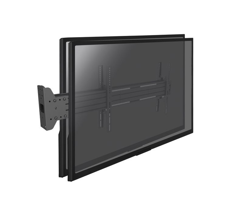 Support TV Pour Affichage Dynamique Pour 2 écrans Back To Back 32-65"