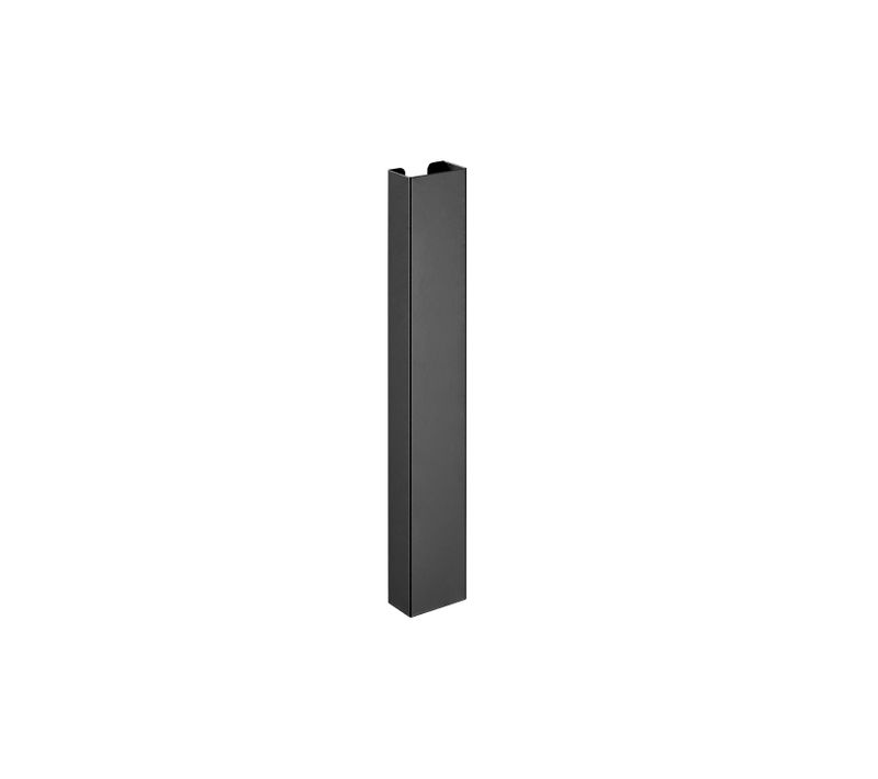 Goulotte Passe-câbles Verticale De Bureau, 35 Cm, Noir