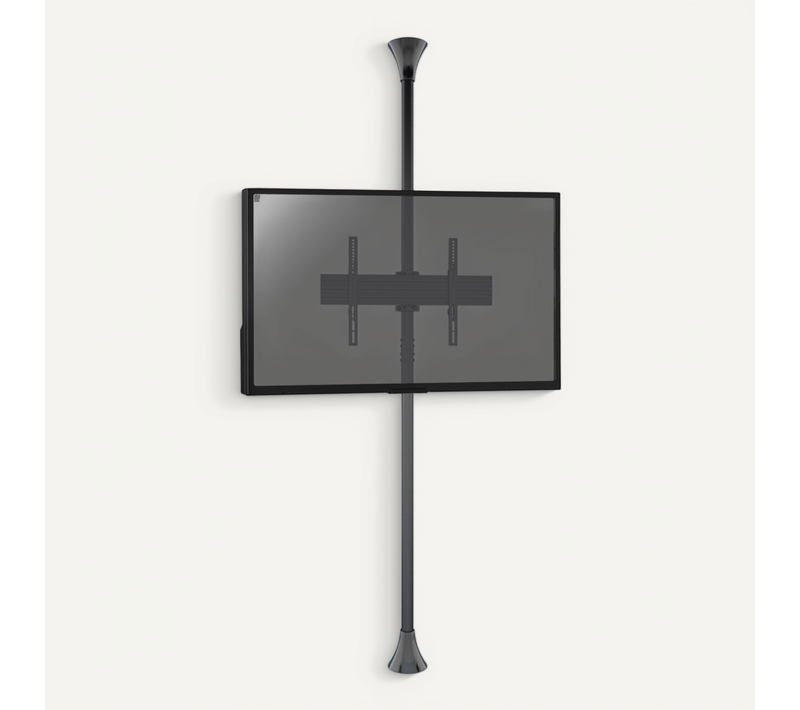 Support Sol-plafond Pour écran TV 32'' - 75'' - Vesa 600x400 - Hauteur Max 240cm