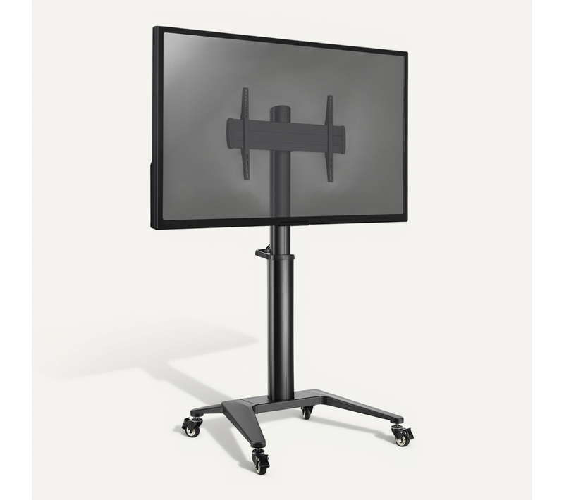 Support Mobile Pour écran 37''-70'' Hauteur 125-160cm, Noir