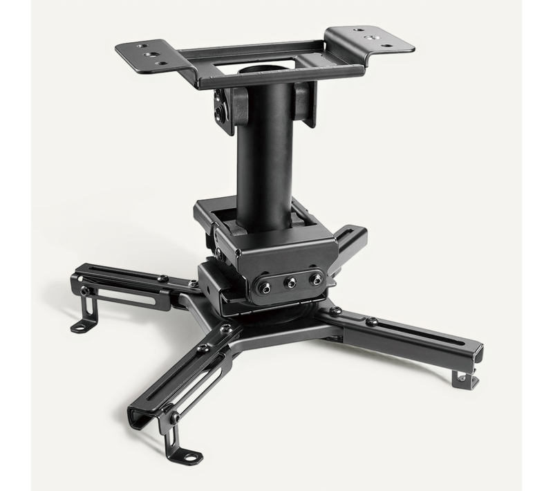 Support Plafond Vidéoprojecteur, Hauteur 25cm, Noir