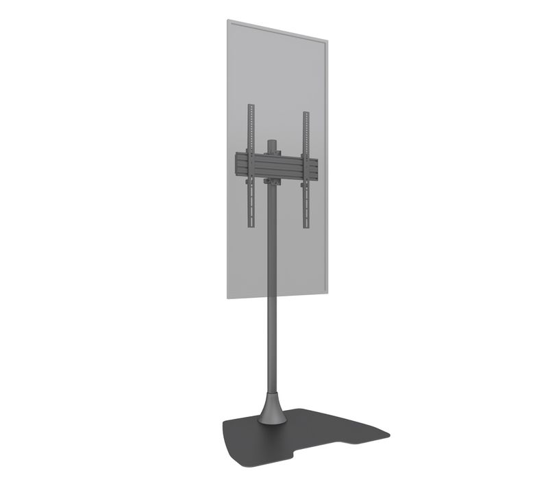Support Sol Inclinable Pour écran TV 55'' - 75'' - Hauteur 180cm - Version Portrait