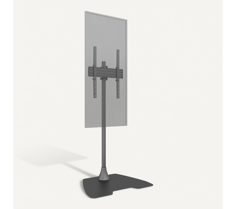 Support Sol Pour écran TV 55'' - 75'' - Hauteur 180cm - Version Portrait