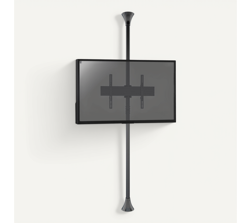 Support Sol-plafond Inclinable Pour écran TV 32'' - 75'' - Vesa 600x400 - Hauteur Max 240cm