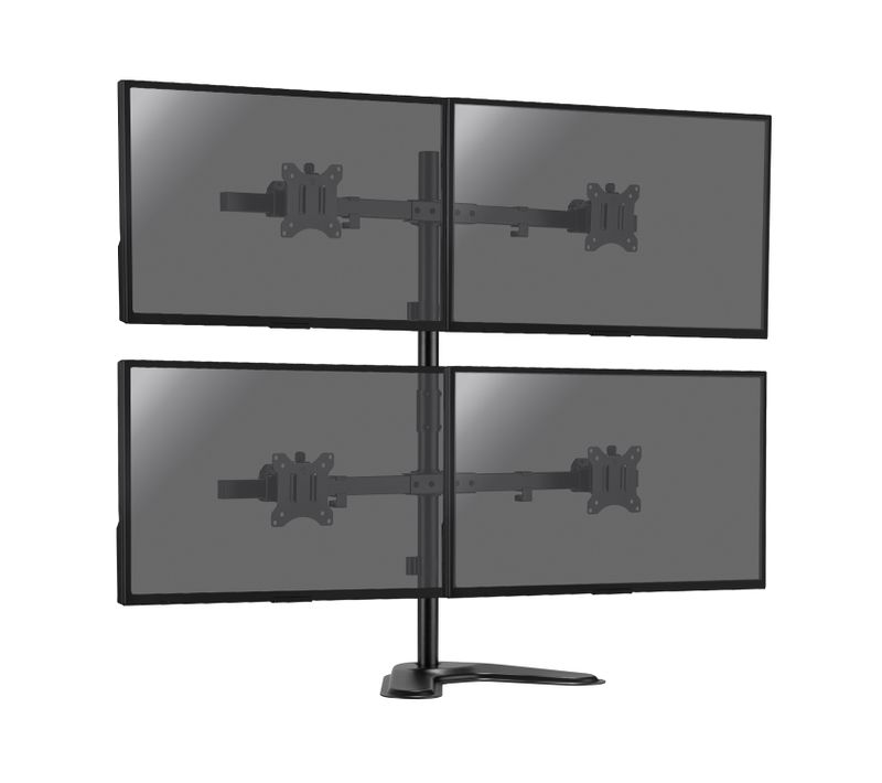 Support De Bureau Pour 4 écrans Moniteurs PC 17"- 32"