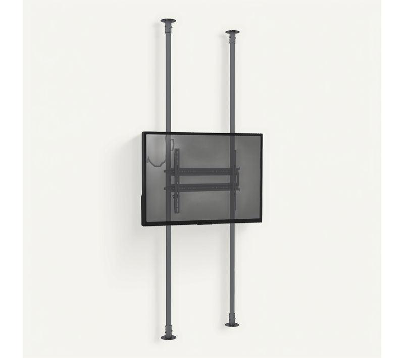 Support Sol-plafond Pour écran TV 50''- 100'' - Hauteur Max 300cm